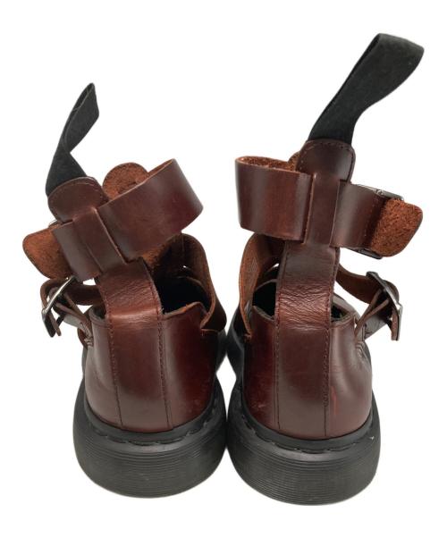 Dr.Martens（ドクターマーチン）Dr.Martens (ドクターマーチン) GERALDO /グラディエーターサンダル ブラウン サイズ:SIZE 39の古着・服飾アイテム
