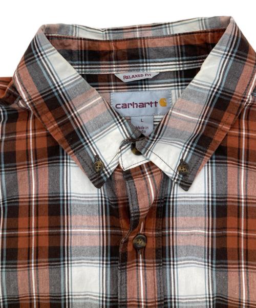 CarHartt（カーハート）CarHartt (カーハート) 半袖シャツ ホワイト サイズ:Lの古着・服飾アイテム