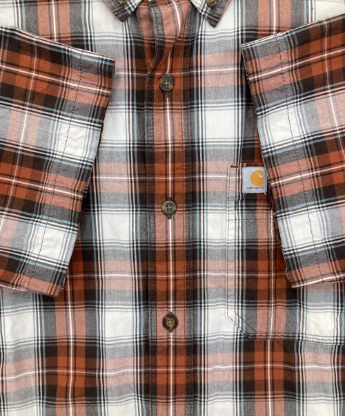 CarHartt（カーハート）CarHartt (カーハート) 半袖シャツ ホワイト サイズ:Lの古着・服飾アイテム