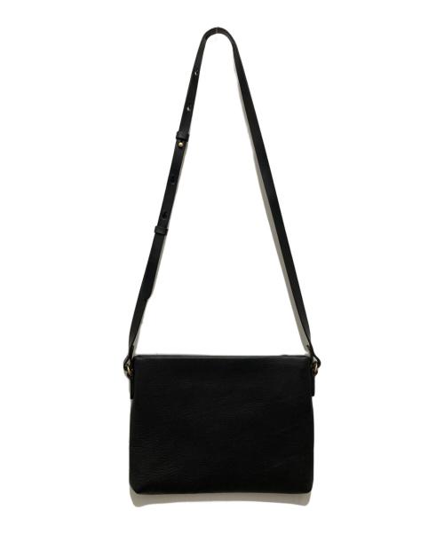 SLOW（スロウ）SLOW (スロウ) CBサコッシュ/レザーショルダーバッグ ブラックの古着・服飾アイテム