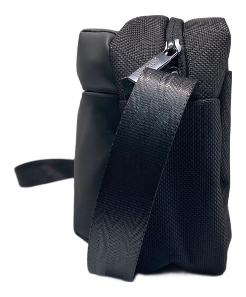 Manhattan Portage BLACK LABEL（マンハッタンポーテージ ブラックレーベル）Manhattan Portage BLACK LABEL (マンハッタンポーテージ ブラックレーベル) VEGGIE LEATHER ショルダーバッグ ブラックの古着・服飾アイテム