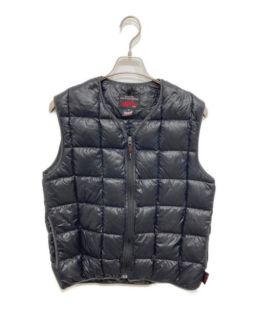 western mountaineering（ウェスタンマウンテニアリング）WESTERN MOUNTAINEERING (ウェスタンマウンテニアリング) フラッシュベスト/ダウンベスト ブラック サイズ:Sの古着・服飾アイテム