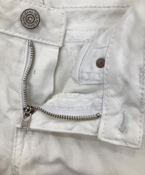 TRUE RELIGION（トゥルー レリジョン）TRUE RELIGION (トゥルー レリジョン) ローライズフレアデニム ホワイト サイズ:SIZE 76cm (W30)の古着・服飾アイテム