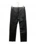 HORN WORKS (ホーンワークス) レザーパンツ ブラック サイズ:SIZE 76cm (W30)：6000円