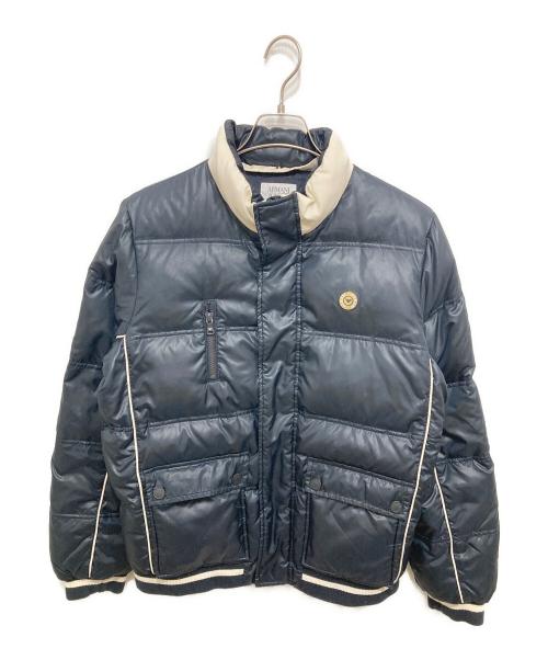 ARMANI JUNIOR（アルマーニ ジュニア）ARMANI JUNIOR (アルマーニ ジュニア) ダウンジャケット ネイビー サイズ:SIZE 16Aの古着・服飾アイテム