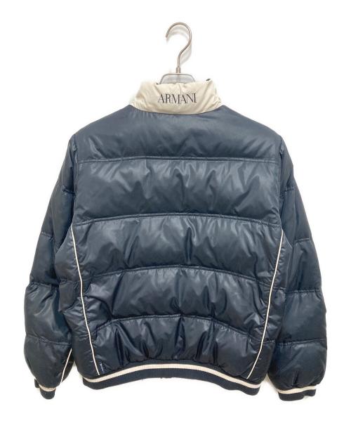 ARMANI JUNIOR（アルマーニ ジュニア）ARMANI JUNIOR (アルマーニ ジュニア) ダウンジャケット ネイビー サイズ:SIZE 16Aの古着・服飾アイテム