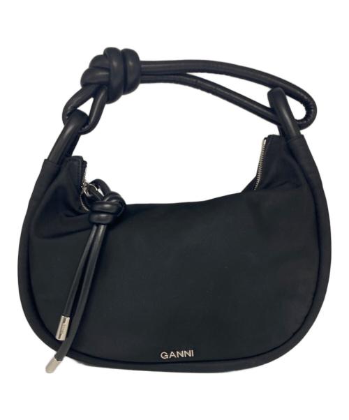 GANNI（ガニー）GANNI (ガニー) knot baguette/ノットバゲット ブラックの古着・服飾アイテム