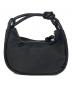 GANNI (ガニー) knot baguette/ノットバゲット ブラック：20000円