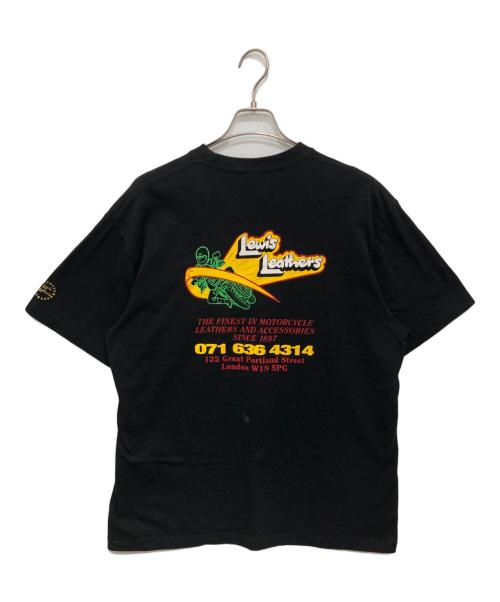 Lewis Leathers（ルイスレザース）Lewis Leathers (ルイスレザース) プリントTシャツ ブラック サイズ:SIZE -の古着・服飾アイテム