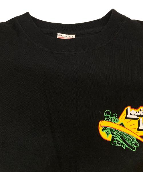 Lewis Leathers（ルイスレザース）Lewis Leathers (ルイスレザース) プリントTシャツ ブラック サイズ:SIZE -の古着・服飾アイテム