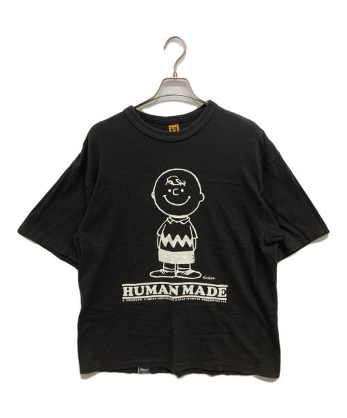 HUMAN MADE（ヒューマンメイド）HUMAN MADE (ヒューマンメイド) プリントTシャツ ブラック サイズ:２XLの古着・服飾アイテム