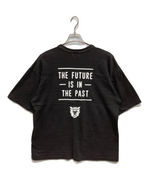 HUMAN MADE（ヒューマンメイド）HUMAN MADE (ヒューマンメイド) ハート刺繍ロゴTシャツ ブラック サイズ:２XLの古着・服飾アイテム