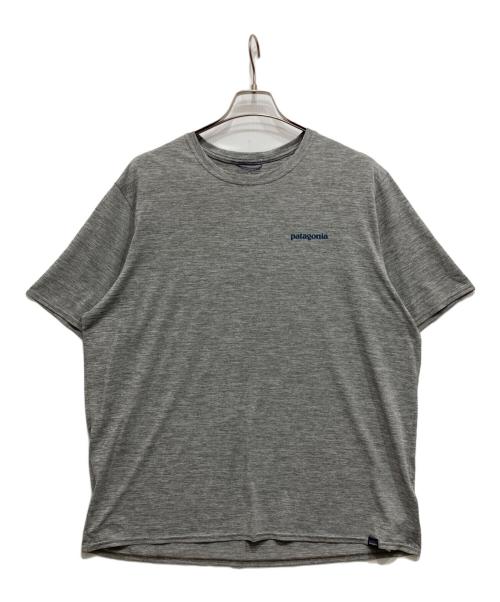 Patagonia（パタゴニア）Patagonia (パタゴニア) Cap Cool Daily Graphic Shirt グレー サイズ:XLの古着・服飾アイテム
