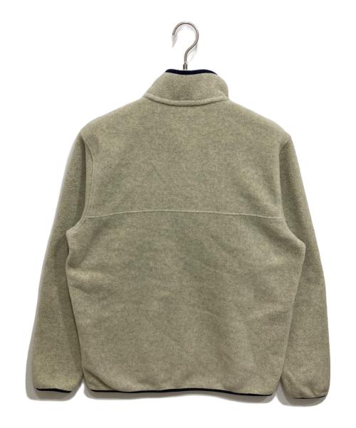 Patagonia（パタゴニア）Patagonia (パタゴニア) Lightweight Synchilla/ライトウェイト・シンチラ・スナップT・プルオーバー アイボリー サイズ:Lの古着・服飾アイテム