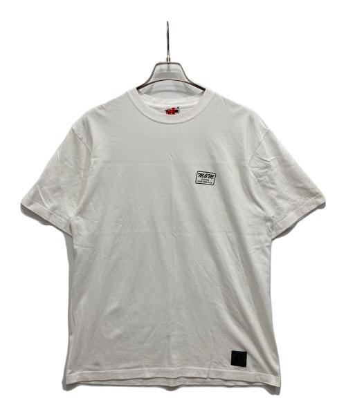 m&m custom performance（エムアンドエム カスタムパフォーマンス）m&m custom performance (エムアンドエム カスタムパフォーマンス) ロゴTシャツ ホワイト サイズ:XLの古着・服飾アイテム