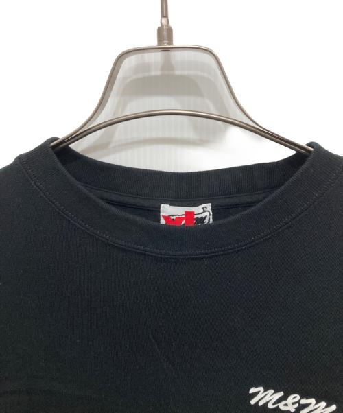 m&m custom performance（エムアンドエム カスタムパフォーマンス）m&m custom performance (エムアンドエム カスタムパフォーマンス) Edge Logo Tee ブラック サイズ:XLの古着・服飾アイテム