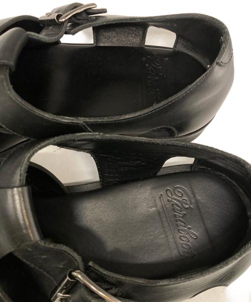 PARABOOT（パラブーツ）PARABOOT (パラブーツ) Pacific Sport/グルカサンダル ブラック サイズ:42の古着・服飾アイテム