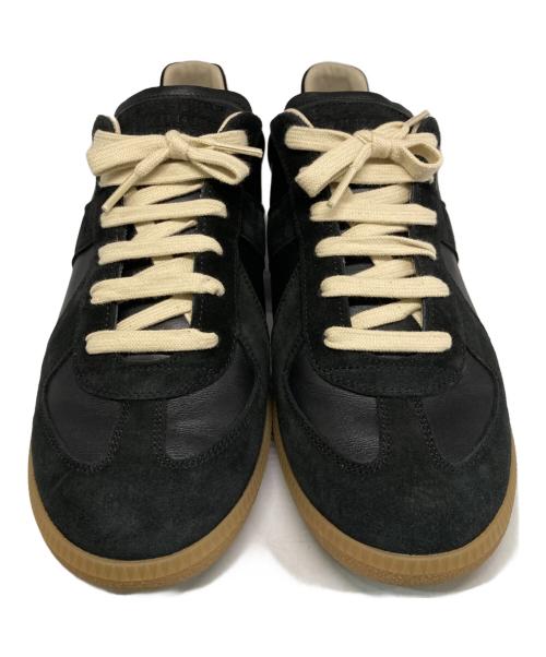 Maison Margiela（メゾンマルジェラ）Maison Margiela (メゾンマルジェラ) replica german trainer/ジャーマントレーナー ブラック サイズ:43の古着・服飾アイテム