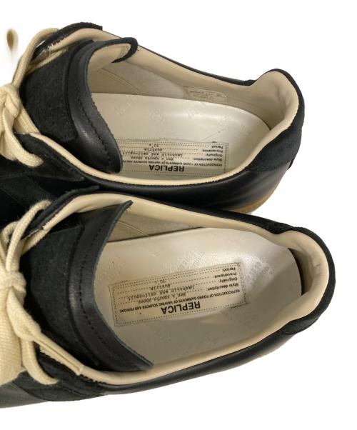 Maison Margiela（メゾンマルジェラ）Maison Margiela (メゾンマルジェラ) replica german trainer/ジャーマントレーナー ブラック サイズ:43の古着・服飾アイテム