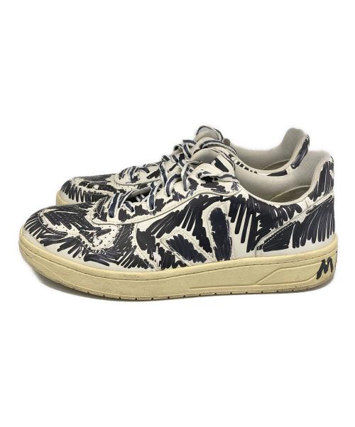 VEJA（ヴェジャ）VEJA (ヴェジャ) MARNI (マルニ) レザースニーカー ホワイト×ブラック サイズ:42の古着・服飾アイテム
