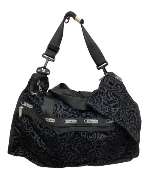 LeSportsac（レスポートサック）LeSportsac (レスポートサック) 2WAYボストンバッグ ブラック 未使用品の古着・服飾アイテム