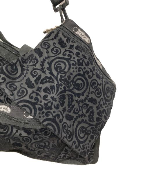 LeSportsac（レスポートサック）LeSportsac (レスポートサック) 2WAYボストンバッグ ブラック 未使用品の古着・服飾アイテム