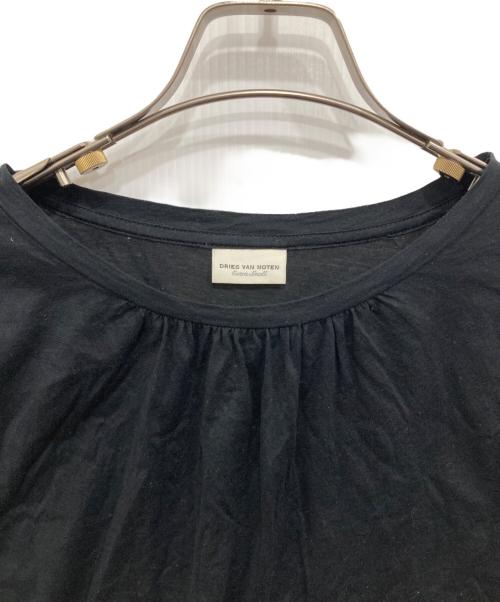 DRIES VAN NOTEN（ドリスヴァンノッテン）DRIES VAN NOTEN (ドリスヴァンノッテン) ロングスリーブカットソー ブラック サイズ:不明の古着・服飾アイテム