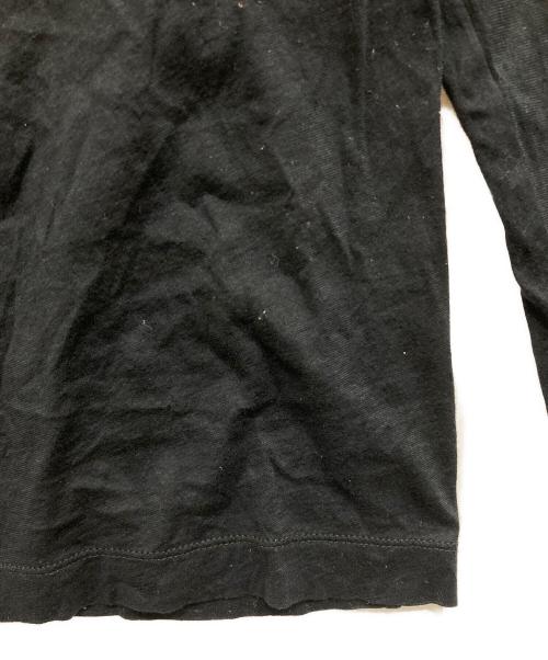 DRIES VAN NOTEN（ドリスヴァンノッテン）DRIES VAN NOTEN (ドリスヴァンノッテン) ロングスリーブカットソー ブラック サイズ:不明の古着・服飾アイテム