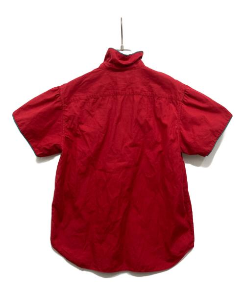 KENZO（ケンゾー）KENZO (ケンゾー) フリルブラウス レッド サイズ:Mの古着・服飾アイテム