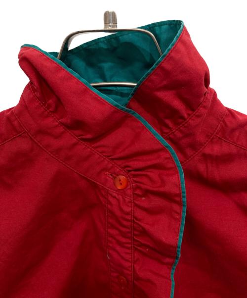 KENZO（ケンゾー）KENZO (ケンゾー) フリルブラウス レッド サイズ:Mの古着・服飾アイテム