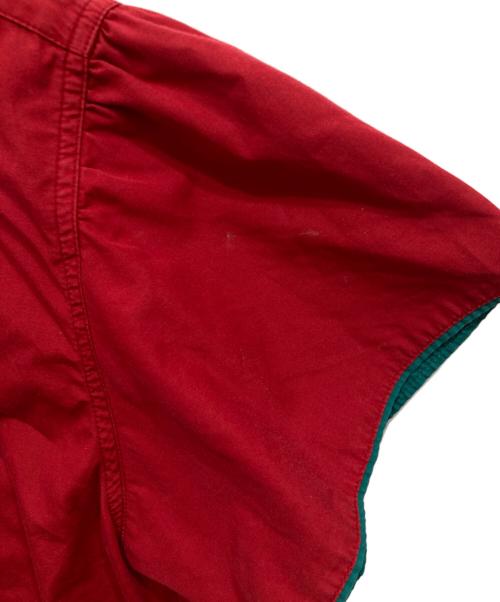 KENZO（ケンゾー）KENZO (ケンゾー) フリルブラウス レッド サイズ:Mの古着・服飾アイテム