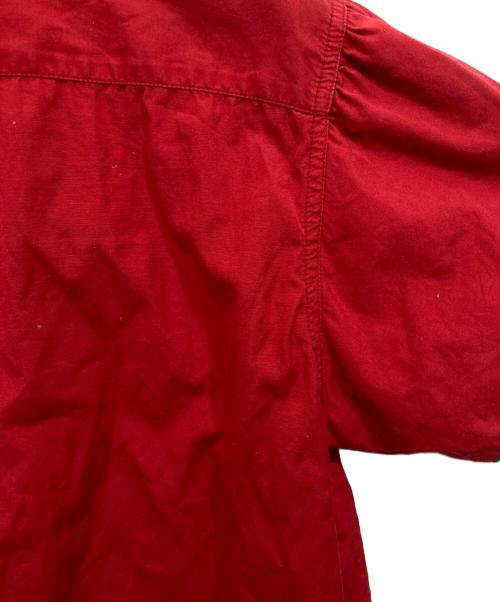 KENZO（ケンゾー）KENZO (ケンゾー) フリルブラウス レッド サイズ:Mの古着・服飾アイテム