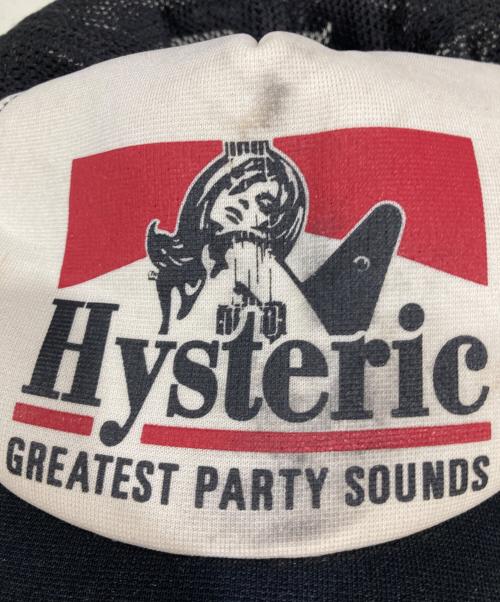 Hysteric Glamour（ヒステリックグラマー）Hysteric Glamour (ヒステリックグラマー) Guitar Girl Mesh Cap ブラックの古着・服飾アイテム