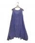 me ISSEY MIYAKE (ミーイッセイ ミヤケ) ノースリーブワンピース スカイブルー サイズ:SIZE -：5000円