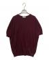 JOHN SMEDLEY（ジョンスメドレー）の古着「シーアイランドコットン半袖ニット」｜パープル