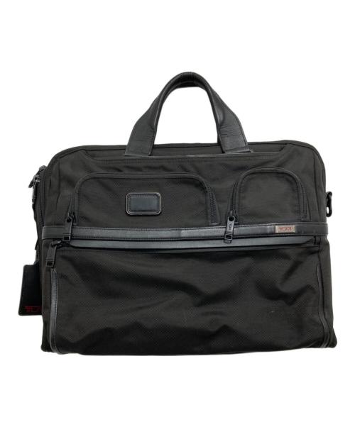 TUMI（トゥミ）TUMI (トゥミ) COMPACT LG LAPTOP BRIEF ALPHA BLACK/2WAYブリーフケース ブラックの古着・服飾アイテム