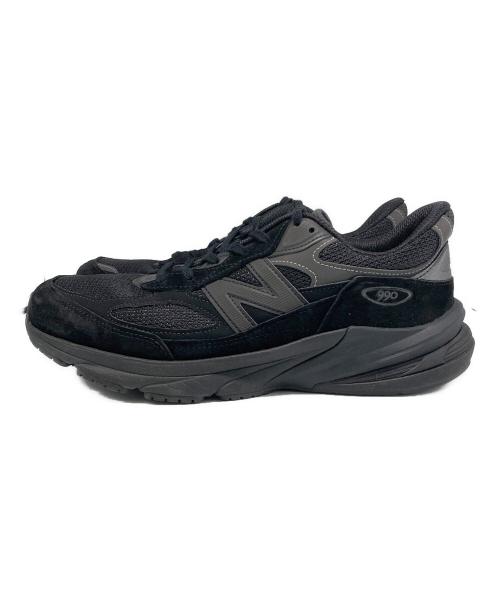 NEW BALANCE（ニューバランス）NEW BALANCE (ニューバランス) ローカットスニーカー/Made in USA 990v6 ブラック サイズ:29cmの古着・服飾アイテム