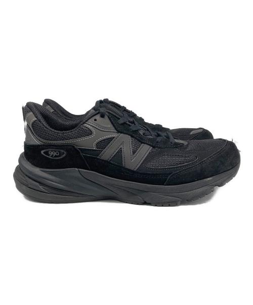NEW BALANCE（ニューバランス）NEW BALANCE (ニューバランス) ローカットスニーカー/Made in USA 990v6 ブラック サイズ:29cmの古着・服飾アイテム