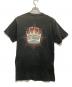 stussy (ステューシー) KING SIZE CROWN LOGO/90’s両面プリントTシャツ ブラック サイズ:L：20000円