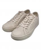 COACHコーチ）の古着「CANVAS SNKR/シグネチャー柄スニーカー」｜ベージュ