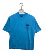 stussyステューシー）の古着「SUMMER CLASSICS TEE」｜スカイブルー