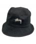 stussy（ステューシー）の古着「Stock Bucket Hat」｜ブラック