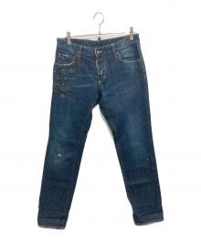 DSQUARED2（ディースクエアード）の古着「デニムパンツ」｜インディゴ