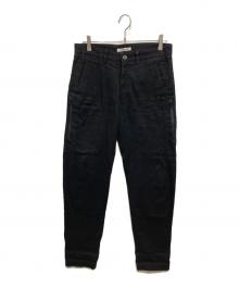 HELMUT LANG（ヘルムートラング）の古着「ストレートパンツ」｜ブラック
