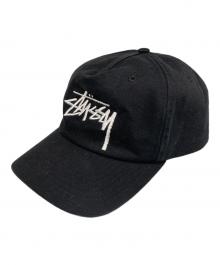 stussy（ステューシー）の古着「ロゴキャップ」｜ブラック