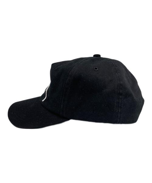 stussy（ステューシー）stussy (ステューシー) ロゴキャップ ブラックの古着・服飾アイテム