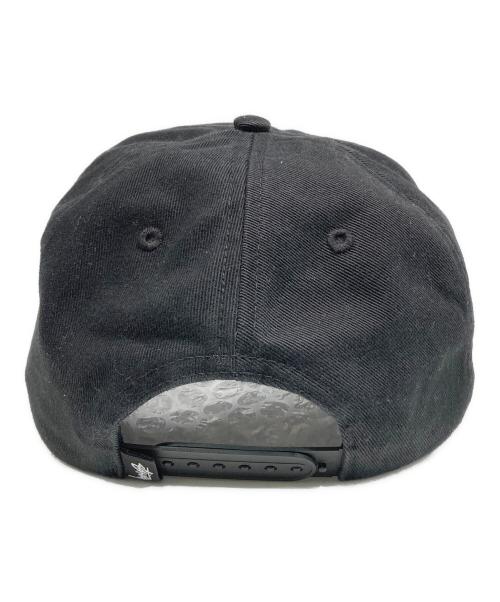 stussy（ステューシー）stussy (ステューシー) ロゴキャップ ブラックの古着・服飾アイテム