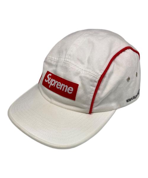 SUPREME（シュプリーム）Supreme (シュプリーム) キャップ ホワイトの古着・服飾アイテム