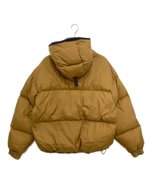 Gymphlex（ジムフレックス）Gymphlex (ジムフレックス) ZIP HOODED DOWN JACKET ブラウン サイズ:Lの古着・服飾アイテム