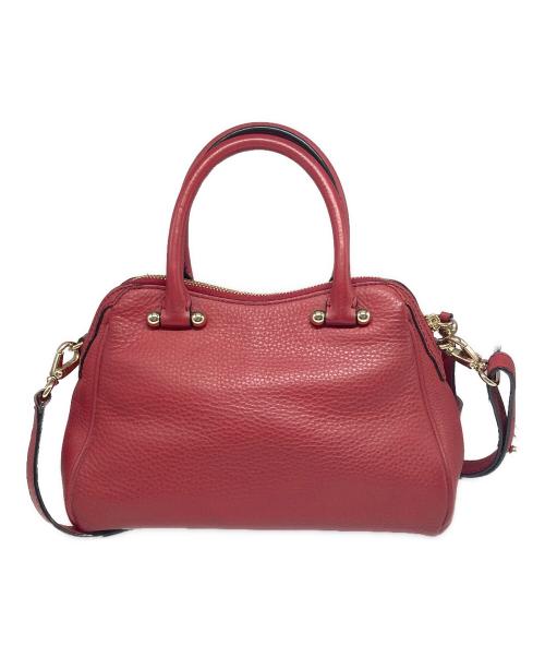 Kate Spade（ケイトスペード）Kate Spade (ケイトスペード) 2WAYショルダーバッグ レッドの古着・服飾アイテム